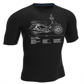 Camiseta ByRacer Motos Técnica CB100 Biz