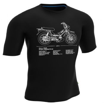 Camiseta ByRacer Motos Técnica Mobylette