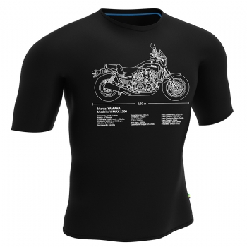 Camiseta ByRacer Motos Técnica VMAX 1200