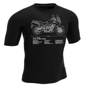 Camiseta ByRacer Motos Técnica Vstrom 1000